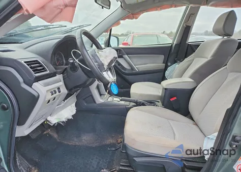 2017 Subaru Forester 2.5I z USA, uszkodzony, nr VIN JF2SJABC5HH806207